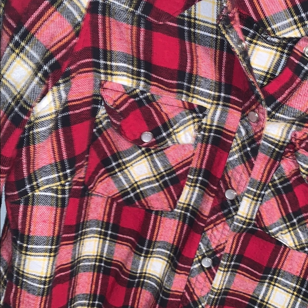 Flannel Top - Picture 2 of 5